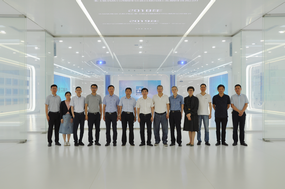 浙江工業大學黨委副書記胡偉一行 來我司參觀訪問